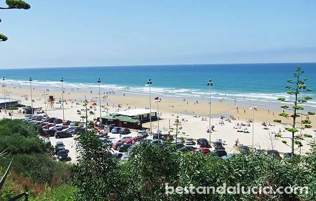 La Fontanilla Beach - Conil de la Frontera, Spain. 4K Walk tour 