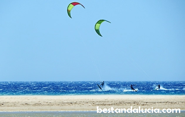 kitesurfing, Los Lances, beach, Tarifa, spain, espana