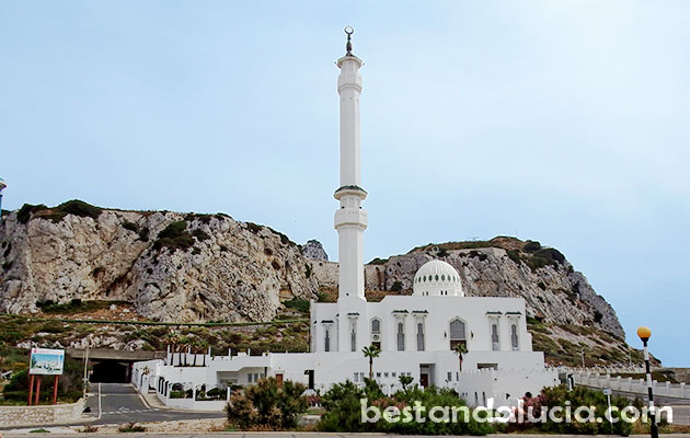 Mosque, Two Holy Custodians, Gibraltar,  uk, united kingdom, the rock,