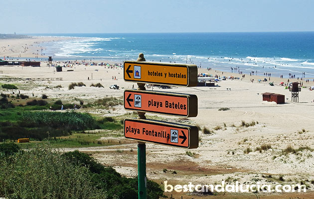 La Fontanilla Beach - Conil de la Frontera, Spain. 4K Walk tour 